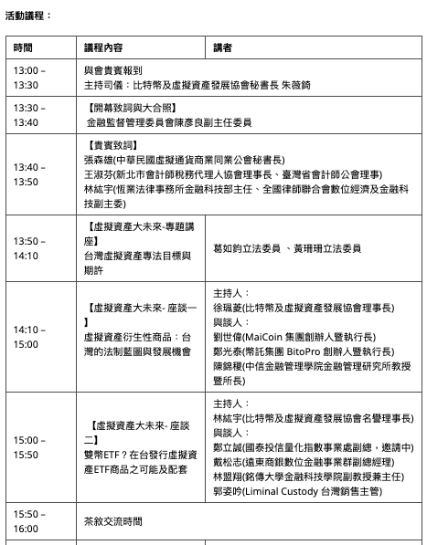 免费报名热烈开放中！「2025 虚拟资产大未来：衍生性商品监理政策论坛」7 月登场