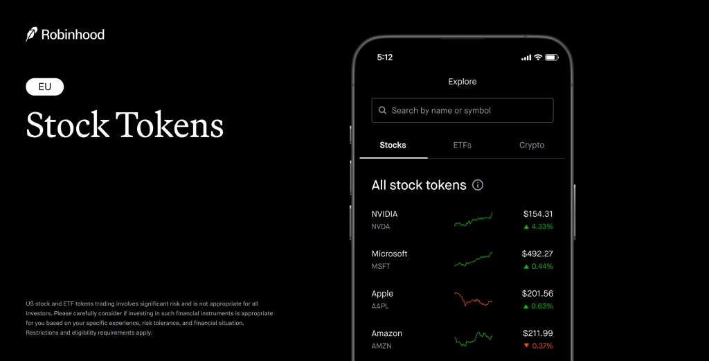 Robinhood 强攻加密货币战线：打造自家 Layer2 、推出「代币化美股」交易