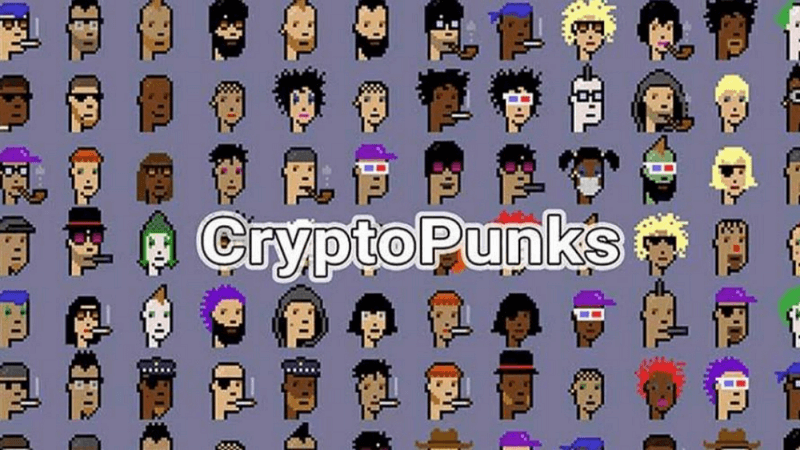 区块链游戏先驱加密朋克CryptoPunk：风靡一时最值钱的NFT