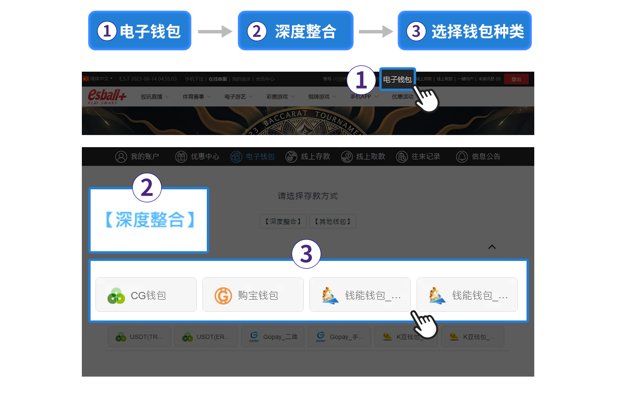 esball推出电子钱包深度整合功能，多种类钱包快速选